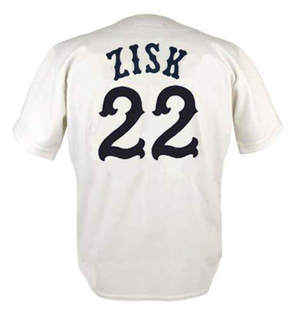 Chicago White Sox Richie Zisk MLB jersey front view