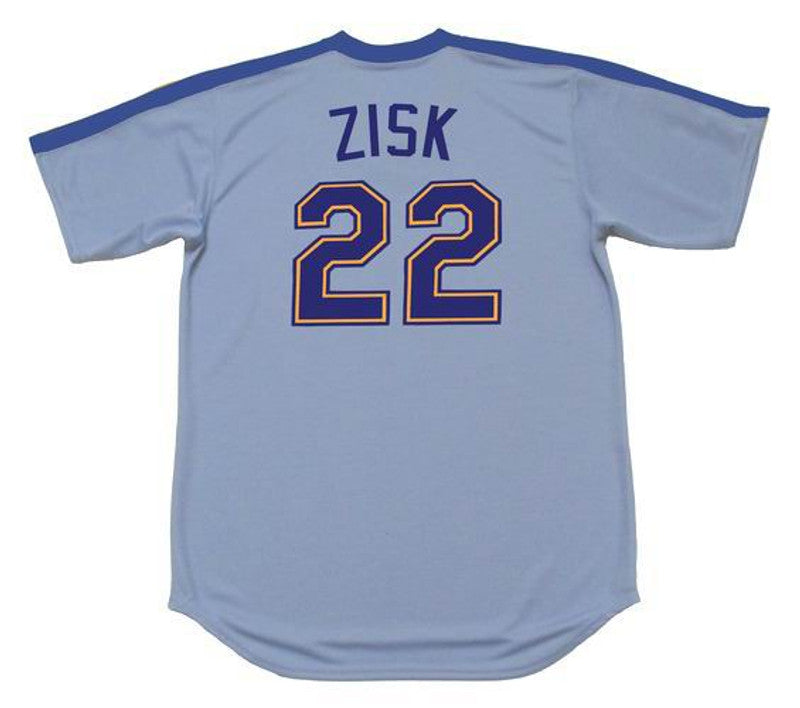 Seattle Mariners Richie Zisk Cooperstown MLB jersey front view