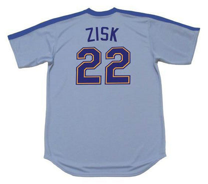 Seattle Mariners Richie Zisk Cooperstown MLB jersey front view