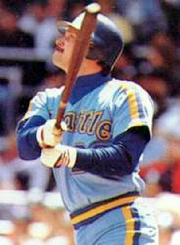 Seattle Mariners Richie Zisk Cooperstown MLB jersey front view