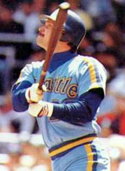 Seattle Mariners Richie Zisk Cooperstown MLB jersey front view