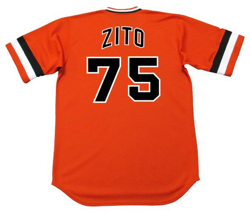 BZ SFG 1970s Cooperstown Baseball Stitched Jersey, Vintage Baseball Jersey, Retro Sewn Jersey