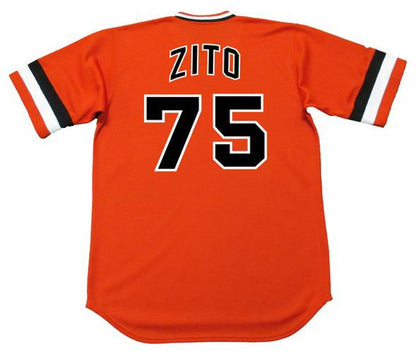 BZ SFG 1970s Cooperstown Baseball Stitched Jersey, Vintage Baseball Jersey, Retro Sewn Jersey