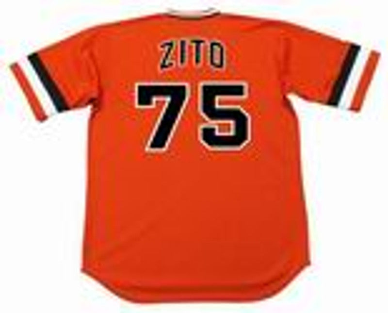 BZ SFG 1970s Cooperstown Baseball Stitched Jersey, Vintage Baseball Jersey, Retro Sewn Jersey