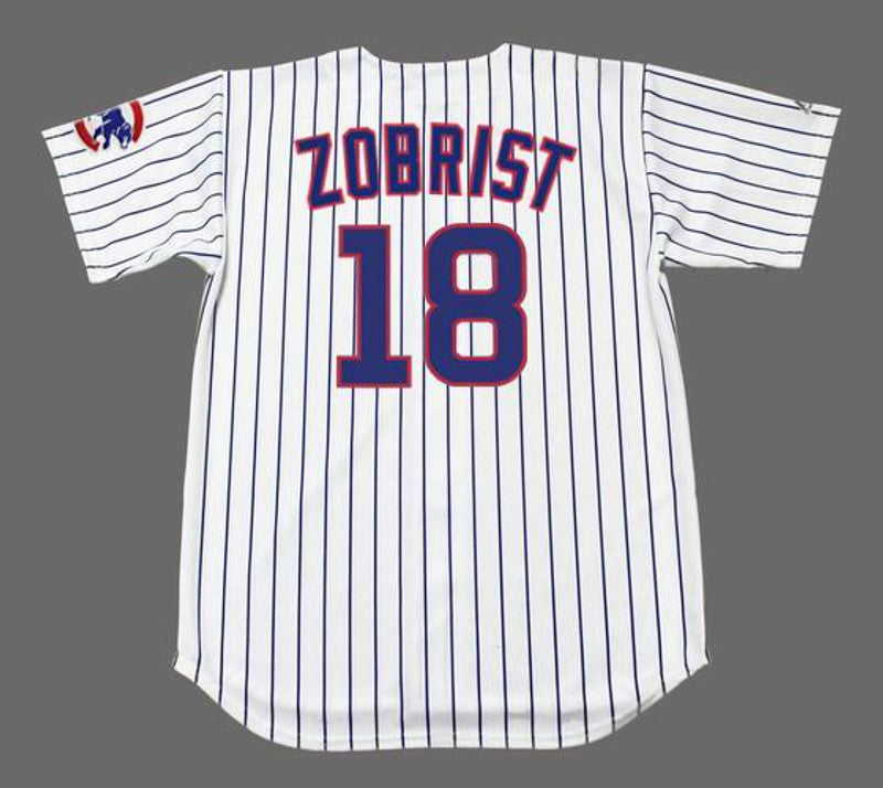 Chicago Cubs Ben Zobrist MLB jersey front view