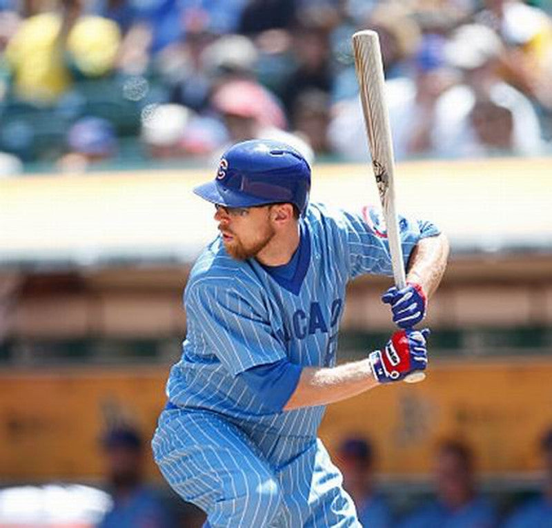Chicago Cubs Ben Zobrist 1980s MLB jersey front view